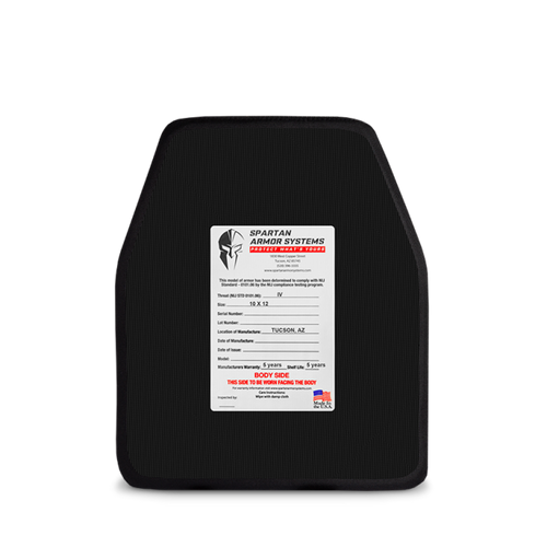 Spartan Armor Systems - Hercules Level IV Armor – 6.25 LBS NIJ Certified Ceramic Plates (Set of 2) - Image 2
