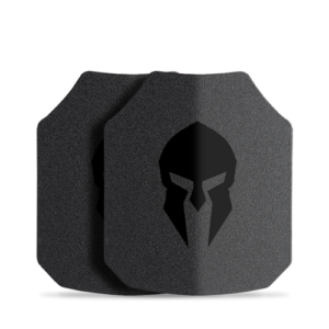 Spartan AR550 steel body armor plates set of 2 for tactical defense