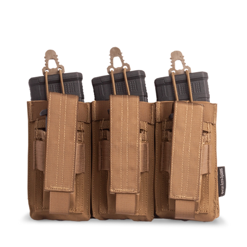 Spartan Armor Systems - Titan Triple Kangaroo Mag Pouch – Rifle & Pistol Combo Carrier - Image 12