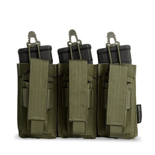 Spartan Armor Systems - Titan Triple Kangaroo Mag Pouch – Rifle & Pistol Combo Carrier - Image 9