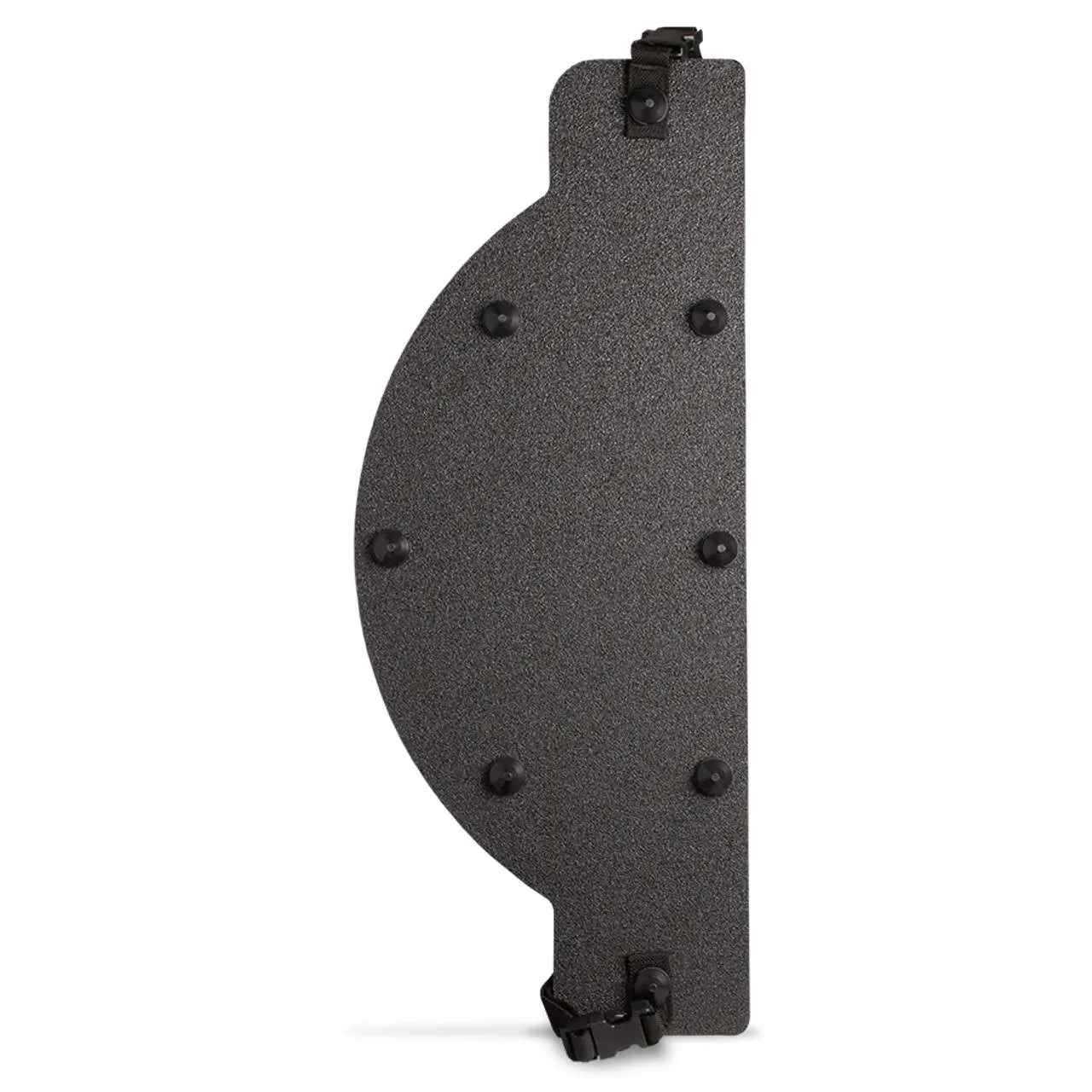 ArmorBow high-mobility ballistic shield with curved rifle-rated body protection