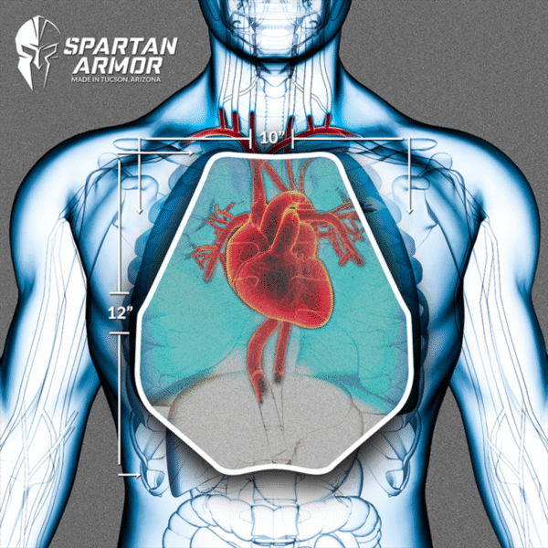 AR550 Body Armor Plate – Spartan Level III+