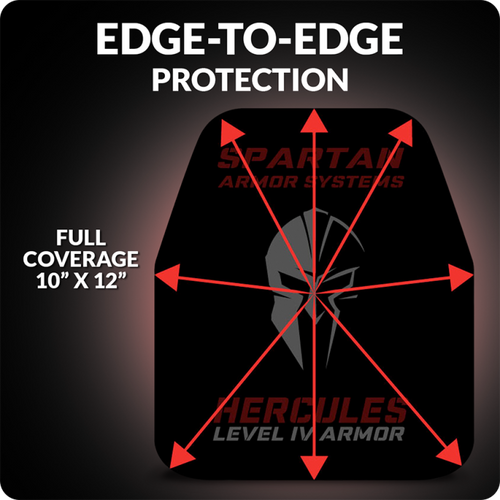 Spartan Armor Systems - Hercules Level IV Armor – 6.25 LBS NIJ Certified Ceramic Plates (Set of 2) - Image 5