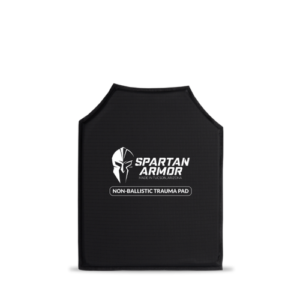 Single lightweight trauma pad insert for use behind tactical body armor plates