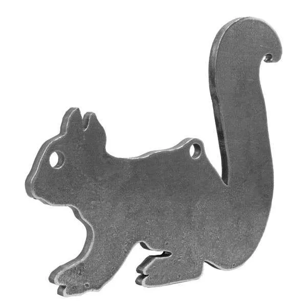 Tactical Scorpion AR500 Squirrel Target Gong – 11"x9.5" - Image 2