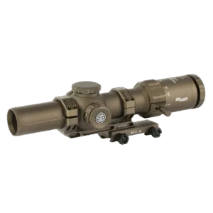 Sig Sauer Tango-MSR 1–10x28 LPVO scope with MSR BDC10 reticle and cantilever mount.