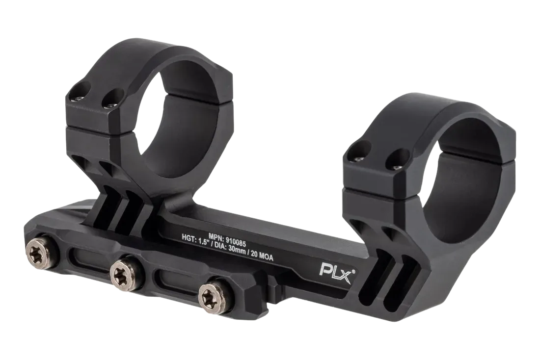 Primary Arms PLx 30mm Cantilever Scope Mount 1.5 inch with 20 MOA cant