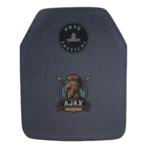 Ajax IIIA stab armor plate with curved UHMWPE design for ballistic and edged weapon protection