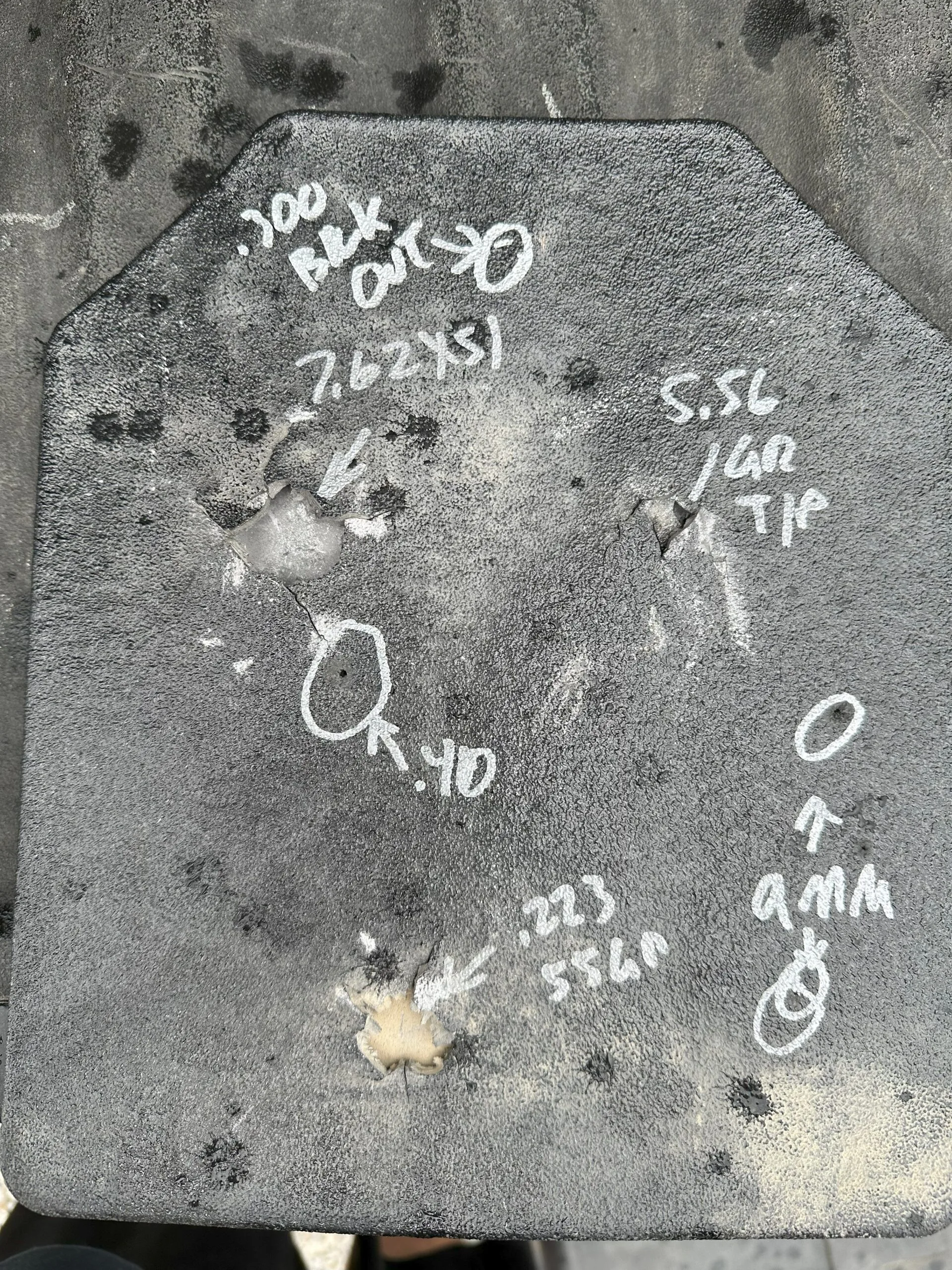 Shot plate Bloodaxe AR500