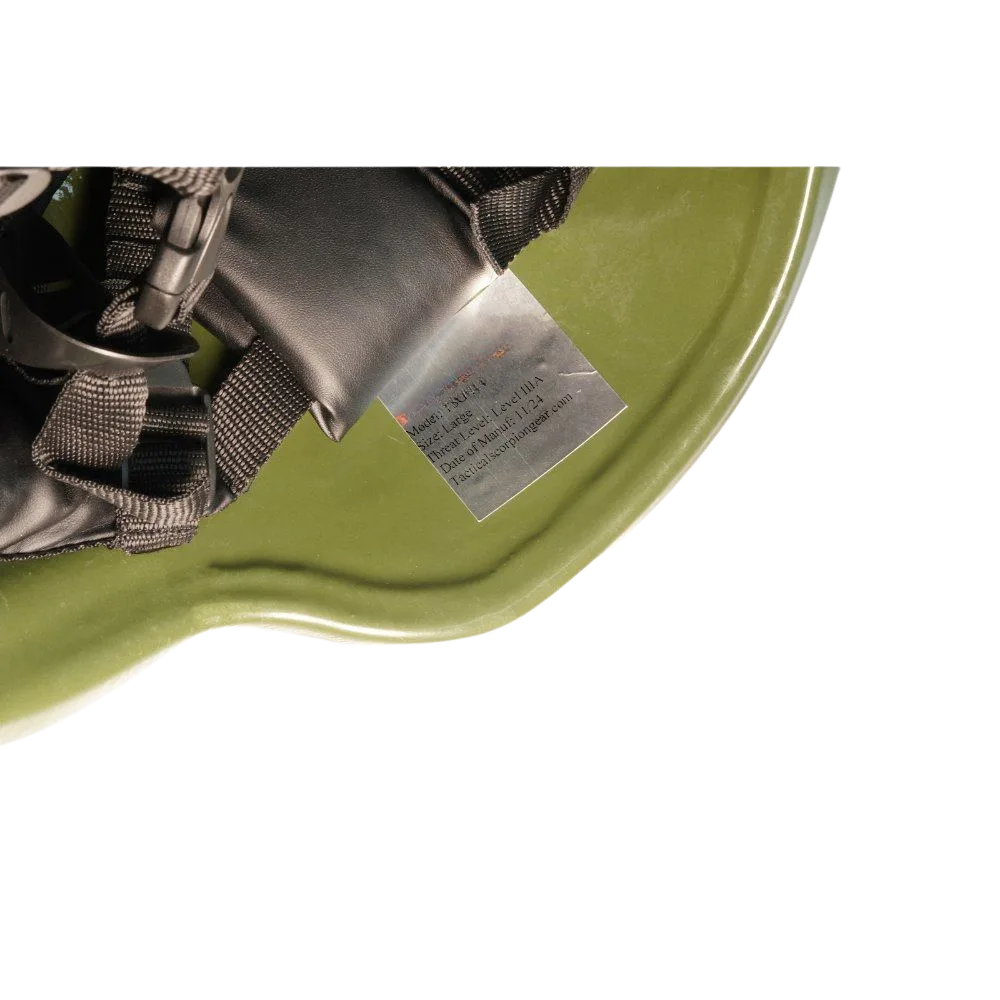 FKTG Tactical PASGT Level IIIA UHMWPE Helmet - Image 3