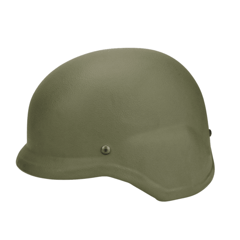 “PASGT Level IIIA UHMWPE Ballistic Helmet with Adjustable Suspension and Chin Strap”