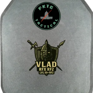 VLAD-RFX RF2 hybrid armor plates with UHMWPE core and SiC strike face