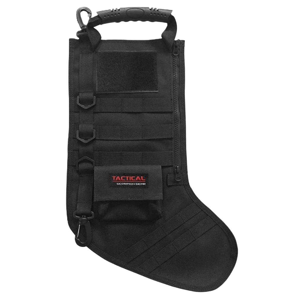 Tactical Scorpion MOLLE Christmas Stocking – Rugged Holiday Gear - Image 12