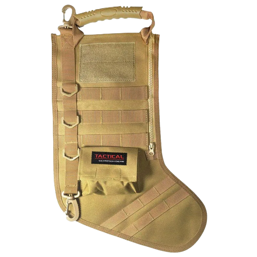 Tactical Scorpion MOLLE Christmas Stocking – Rugged Holiday Gear - Image 14
