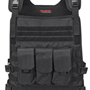 Tactical Scorpion Gear Wildcat MOLLE Plate Carrier – Modular 10x12 Armor Vest – Black, Multicam, OD Green, Coyote Brown