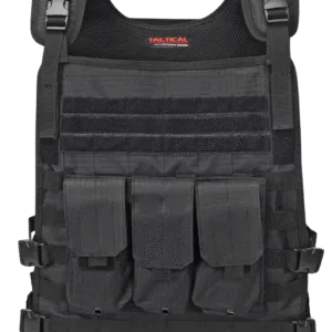 Tactical Scorpion Gear Wildcat MOLLE Plate Carrier – Modular 10x12 Armor Vest – Black, Multicam, OD Green, Coyote Brown