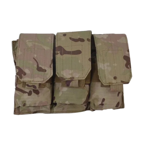 FKTG MOLLE 30RD Triple Rifle Mag Pouch | Ripstop Nylon - Image 4