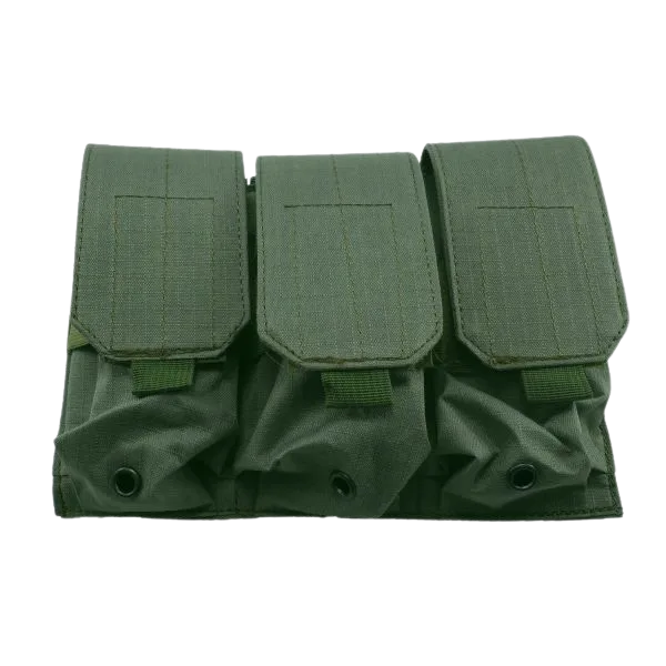 FKTG MOLLE 30RD Triple Rifle Mag Pouch | Ripstop Nylon - Image 2