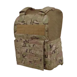 Muircat MOLLE Plate Carrier in Multicam – Fits 10x12, 11x14 & Side Plates