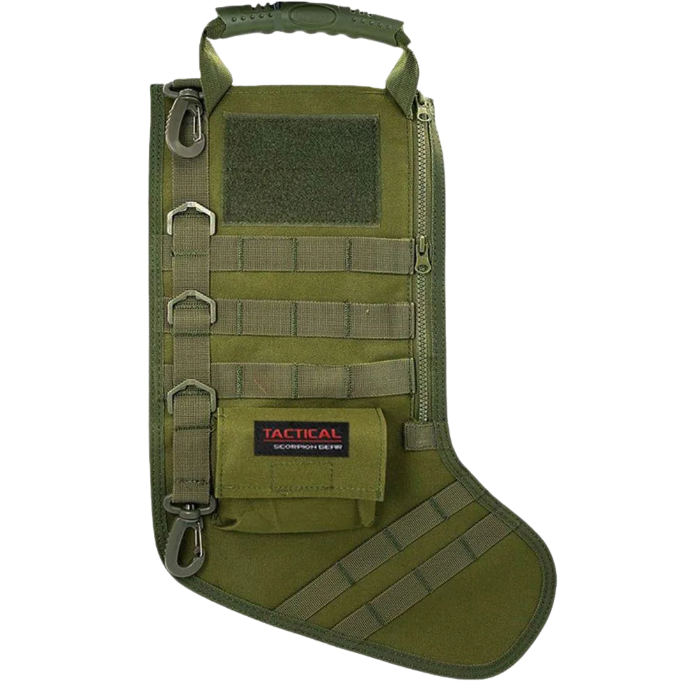 Tactical Scorpion MOLLE Christmas Stocking – Rugged Holiday Gear - Image 9