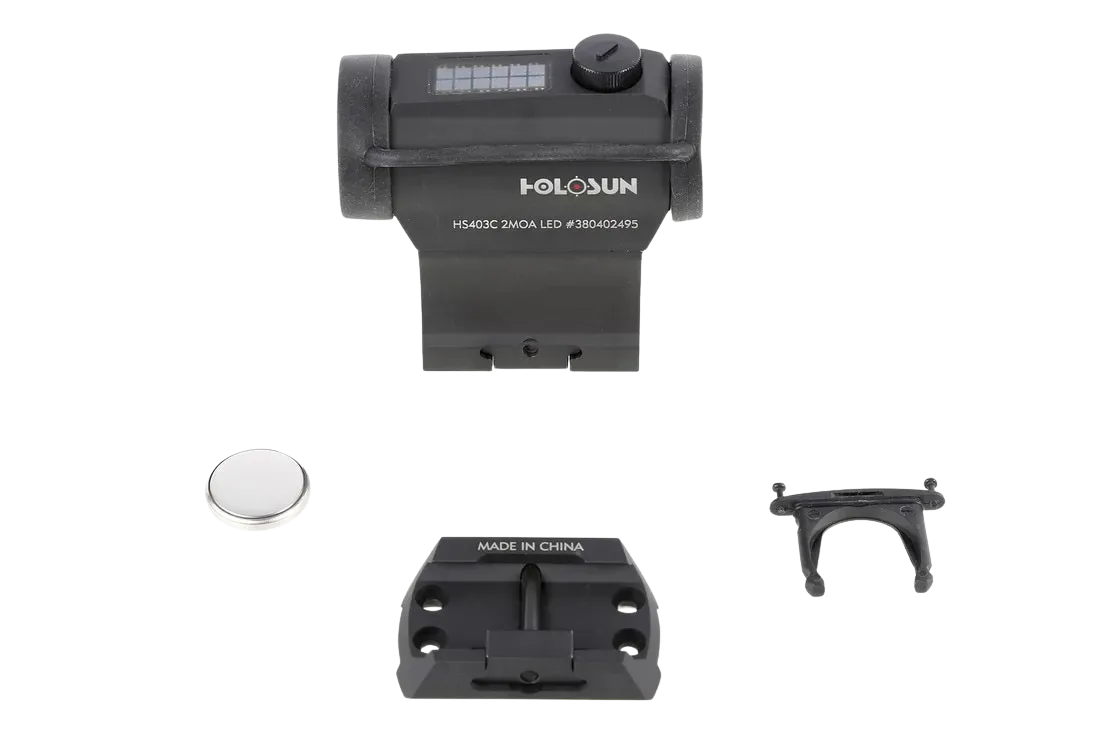 Holosun HS403C Paralow Red Dot | Solar-Powered Micro Reflex Sight - Image 6