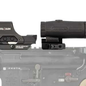 Holosun HS510C red dot with HM3X magnifier combo – reflex sight and flip-to-side 3x optic