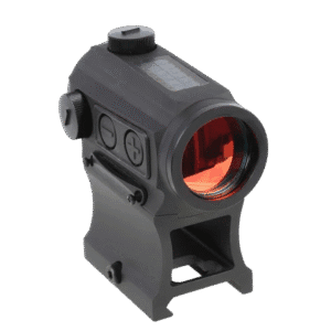Holosun Paralow 2 MOA red dot sight with solar panel and low profile design