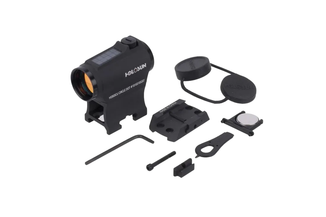 Holosun HS503CU Circle Dot | Solar Micro Red Dot Sight - Image 4