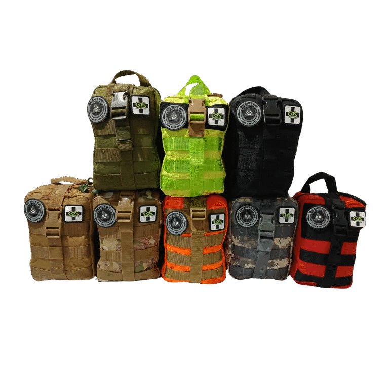 COS Oh SH!T Kit IFAK — All colors laid out