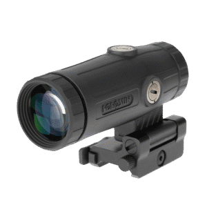 Holosun HM3X 3X red dot magnifier with QD flip mount and aluminum housing