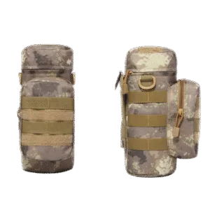 Tactical Scorpion Gear MOLLE water bottle pouch in multiple camo color options