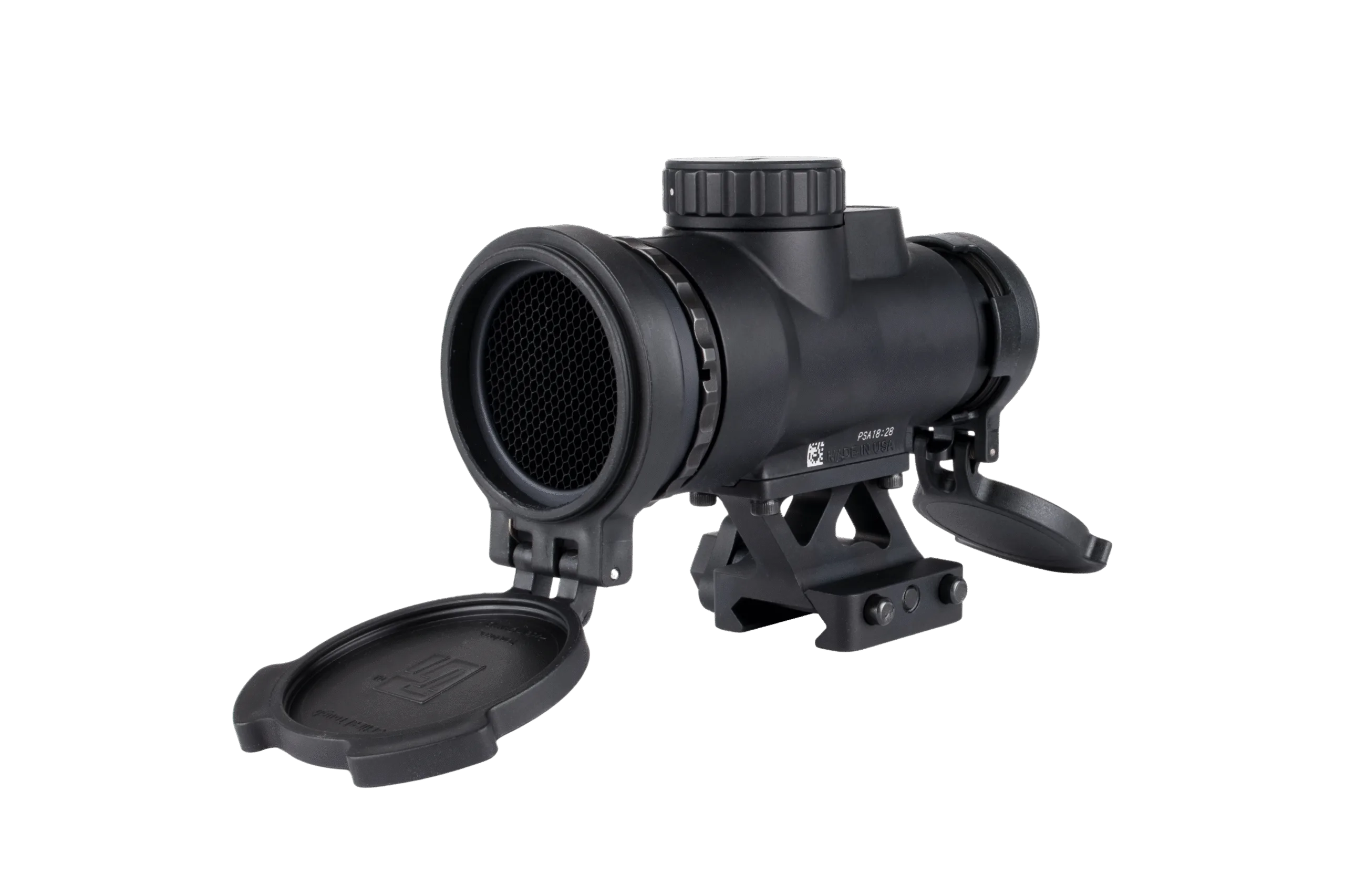 Trijicon MRO SD Patrol 1x25 Red Dot Sight with optional mounts and magnifier