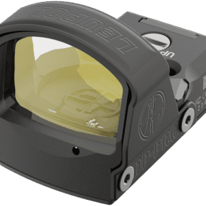 Leupold DeltaPoint Pro red dot sight with large viewing window and aluminum housing